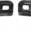 Supports feux antibrouillard avant pour PEUGEOT 308 I phase 2, 2011-2013, fixations droite & gauche