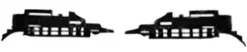 Supports pare chocs avant pour PEUGEOT 307 phase 1, 2001-2005, brides fixation droite & gauche
