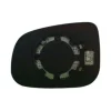 Verre de rétroviseur droit pour VOLVO S40/V50 2007-2012, asphérique, thermique, chromé, Mod. de 2010, Neuf