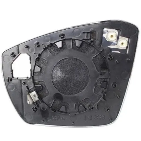 Verre de rétroviseur extérieur droit pour VOLKSWAGEN T-CROSS, depuis 2019, dégivrant, avec support de fixation, neuf