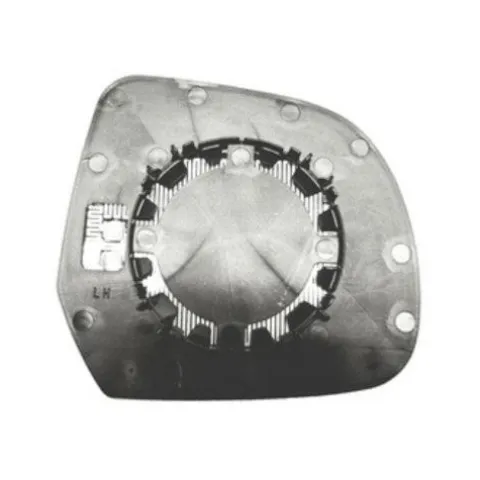 Verre de rétroviseur gauche pour DACIA DOKKER STEPWAY depuis 2015, convexe, thermique, chromé, Neuf